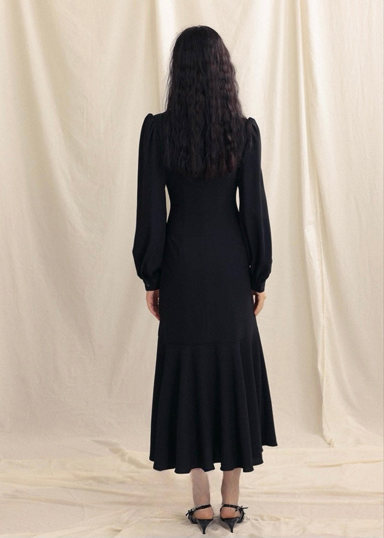 Black Flare Dress