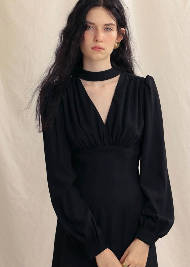 Black Flare Dress