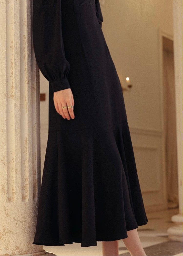 Black Flare Dress