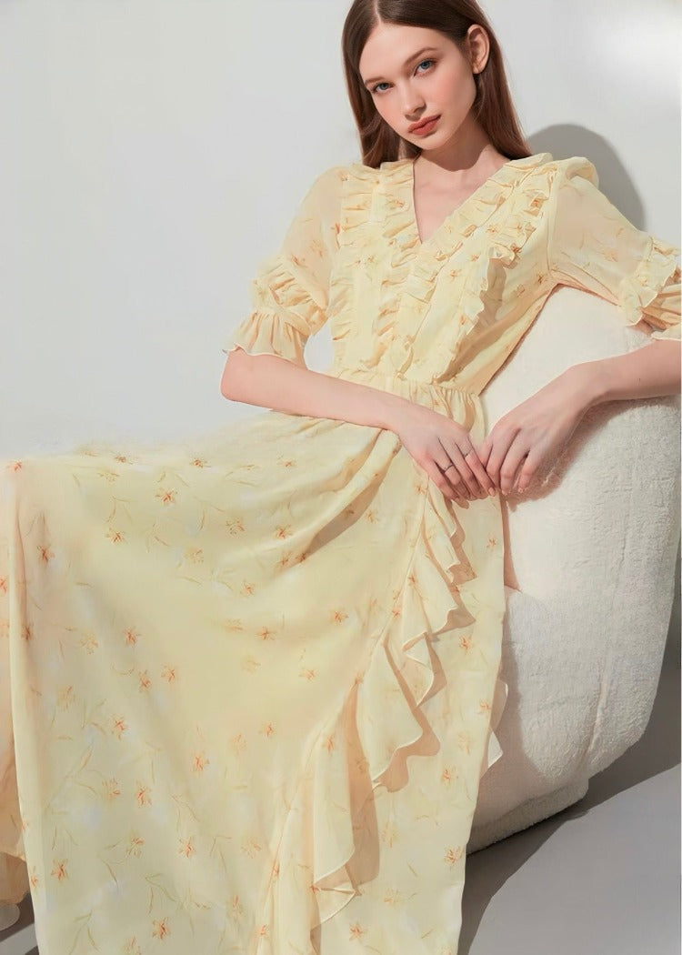 Sunflower Dress – BONITA ESCARLATA