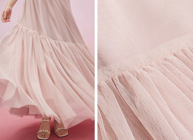 Tulle Maxi Skirt