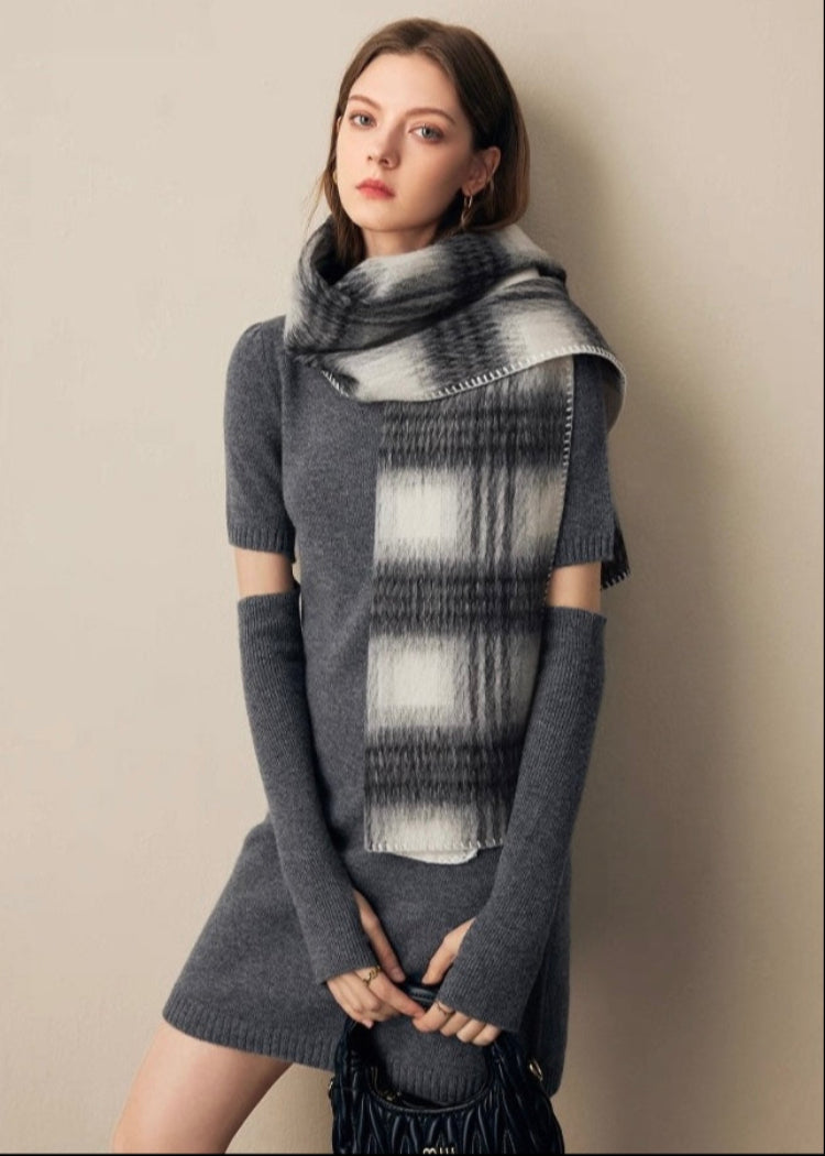 Wool 2-Way Knit Dress