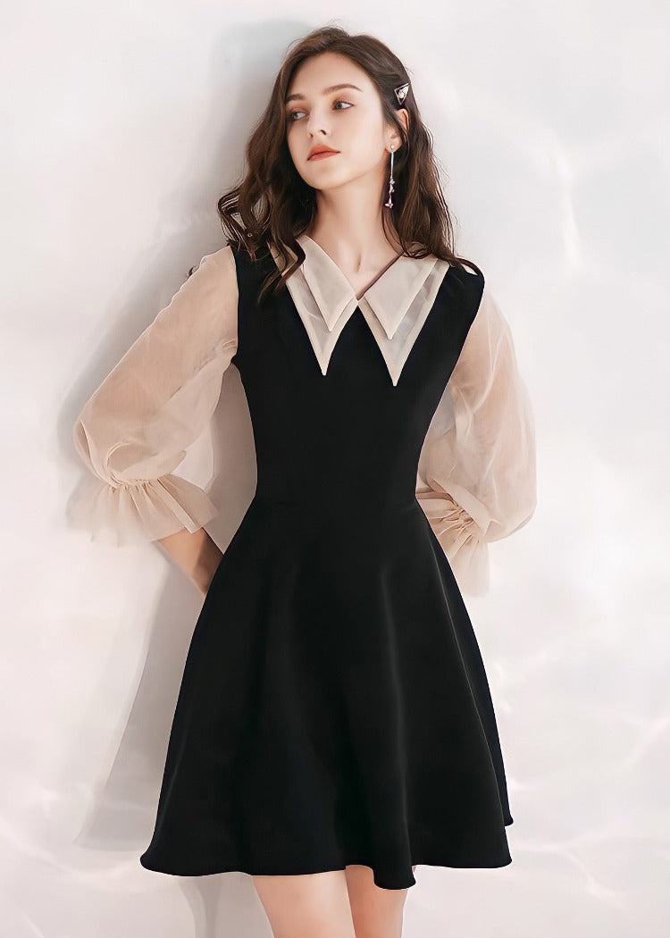 lace collar dress BONITA ESCARLATA lace collar dress BONITA ESCARLATA