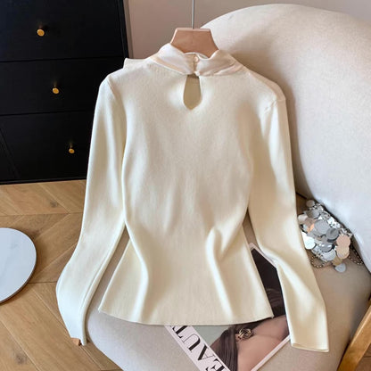Bow-Tie Knit Top