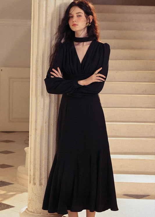 Black Flare Dress