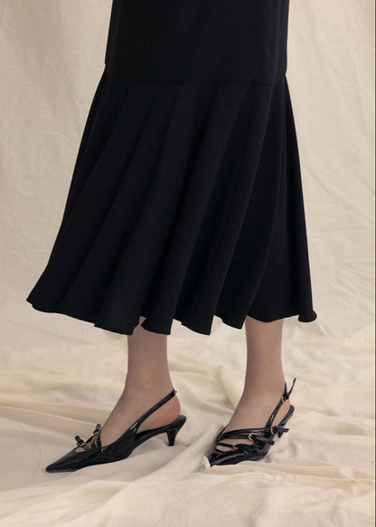Black Flare Dress