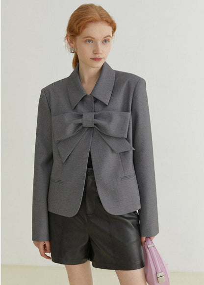 Bow Detail Blazer