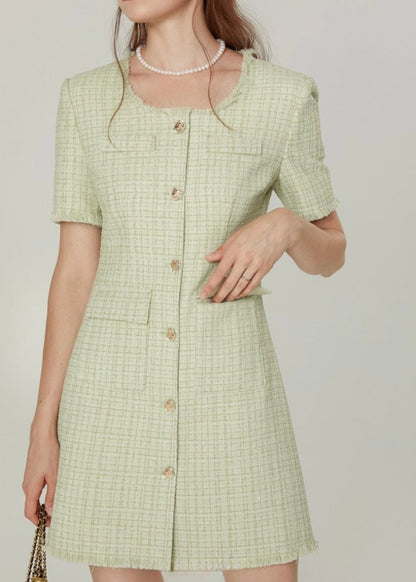 Classical Tweed Dress