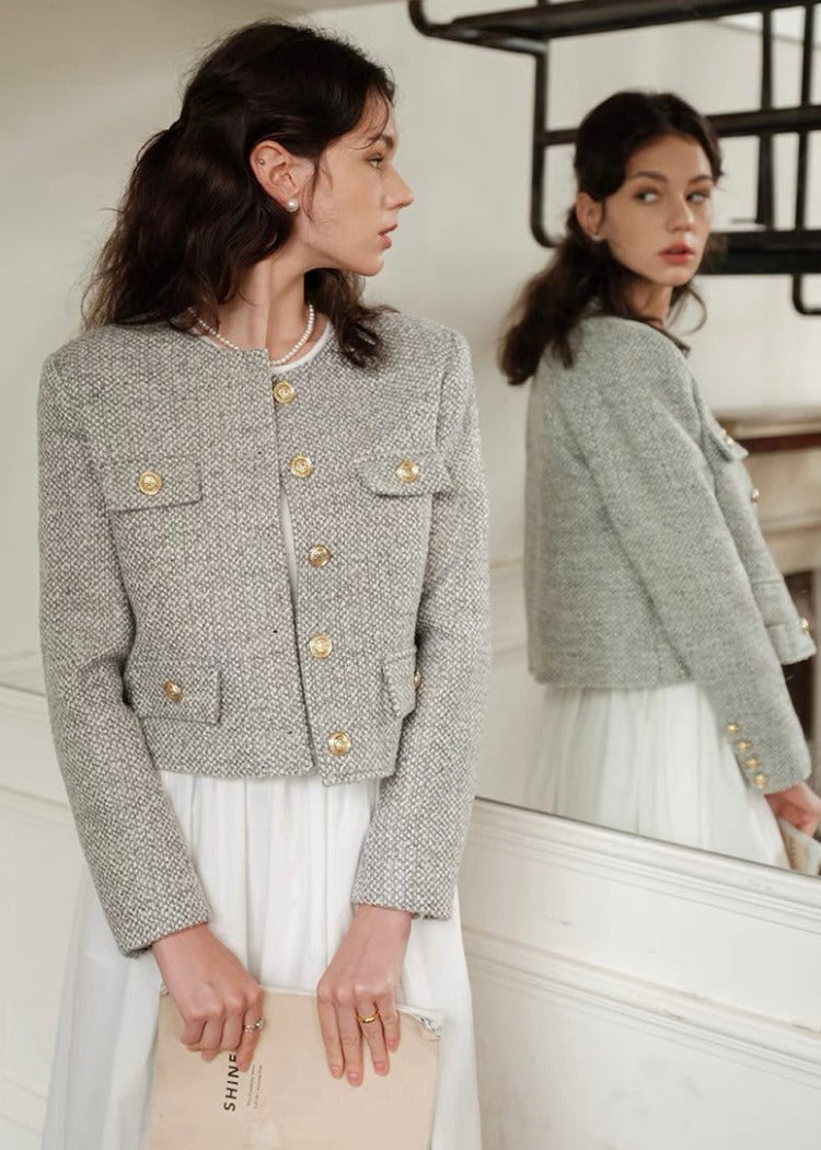 Classical Tweed Jacket – BONITA ESCARLATA