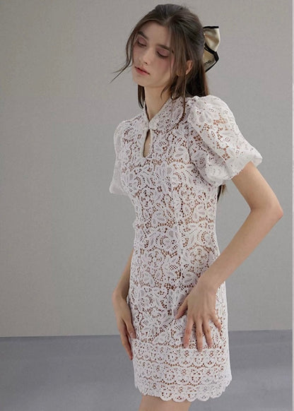 Flower Embroidered Dress