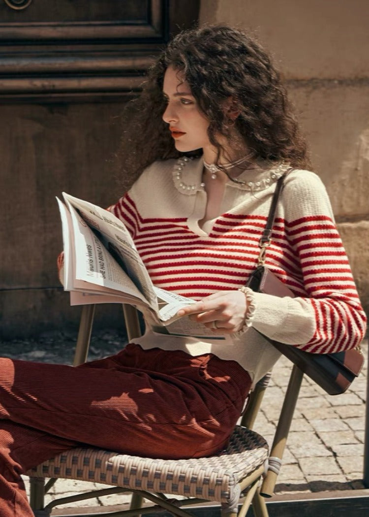 French Striped Sweater