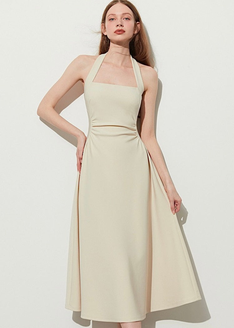 Halter Neck Long Dress