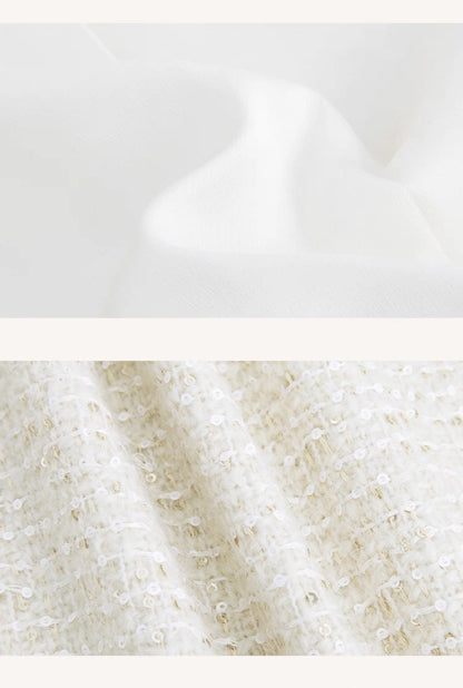 Ivory Tweed  Jacket