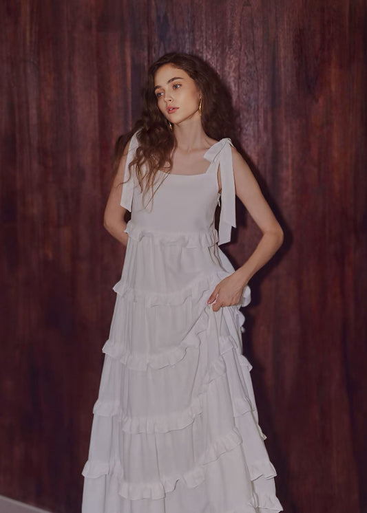 Luna Ruffle Dress