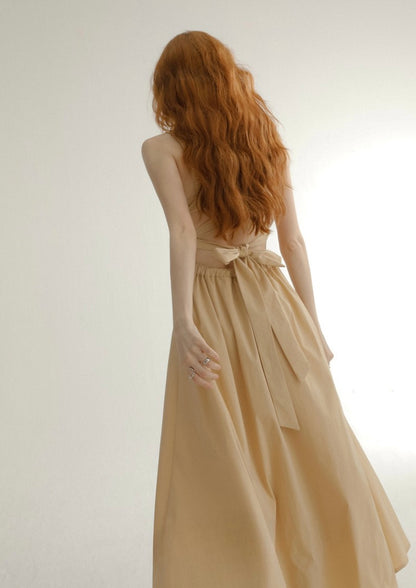 Open Back Maxi Dress