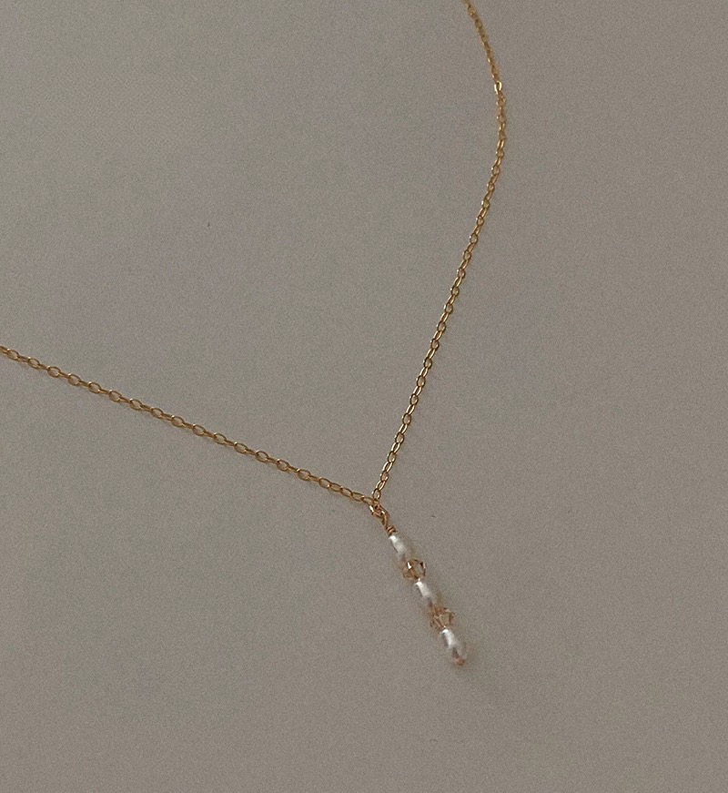 Oval Pearl Neckless