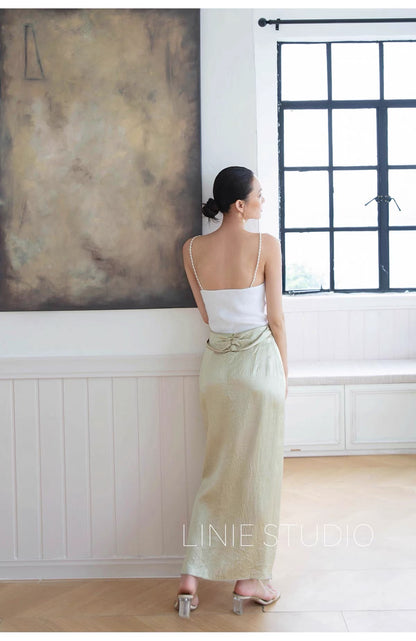Pearl Strap Cami Top