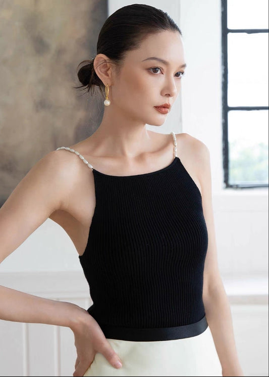 Pearl Strap Cami Top
