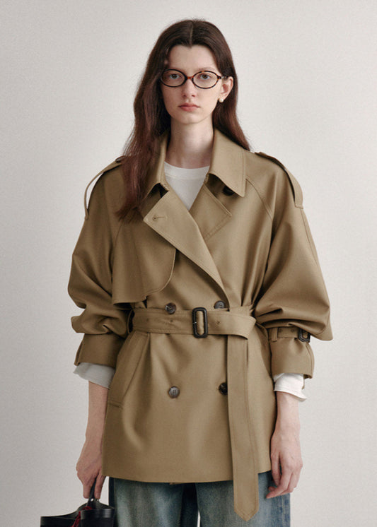 Relaxed Belted Trench