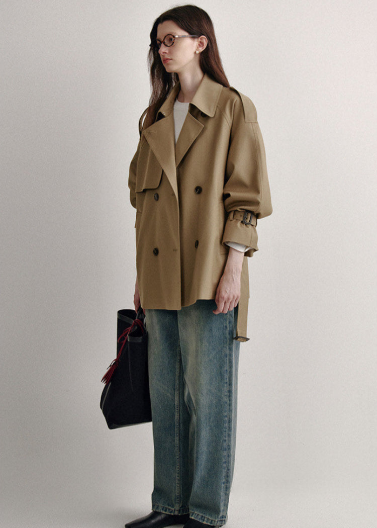 Relaxed Belted Trench