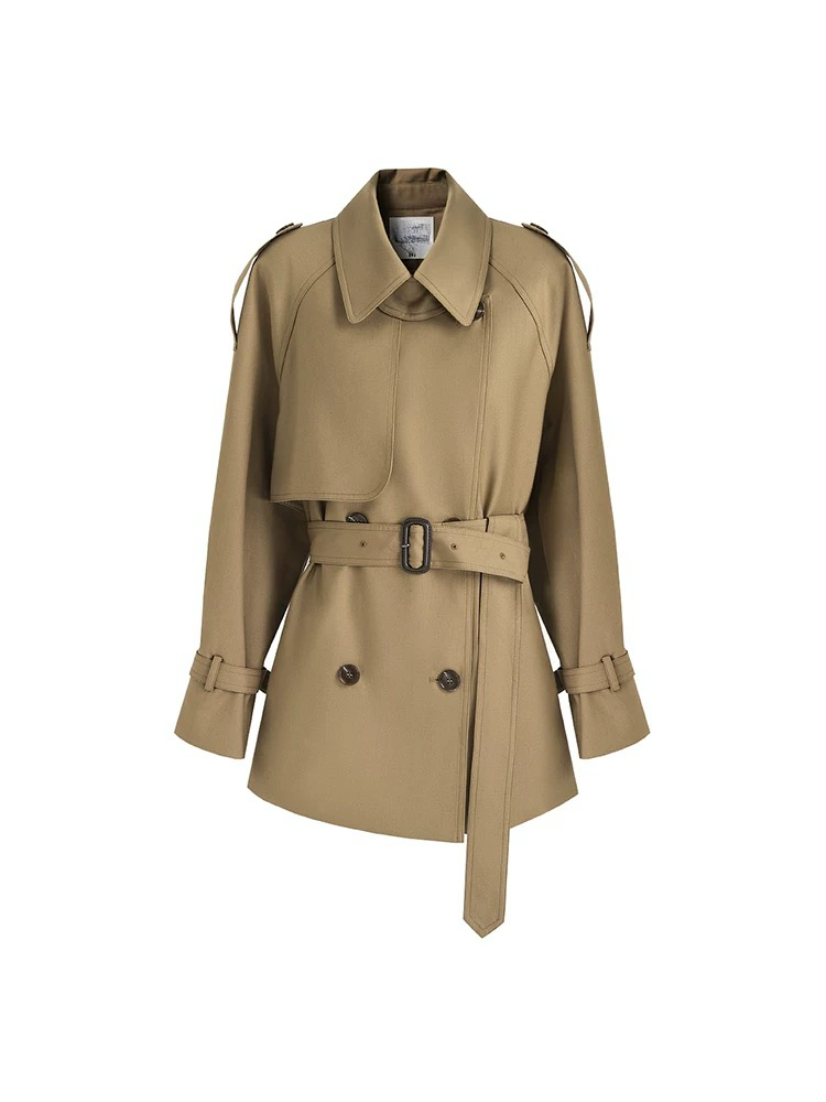 Relaxed Belted Trench