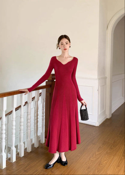 Rose Knit Dress