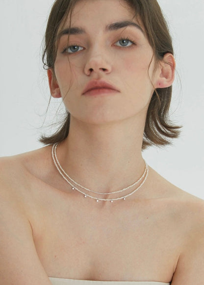 Thin Pearl Choker