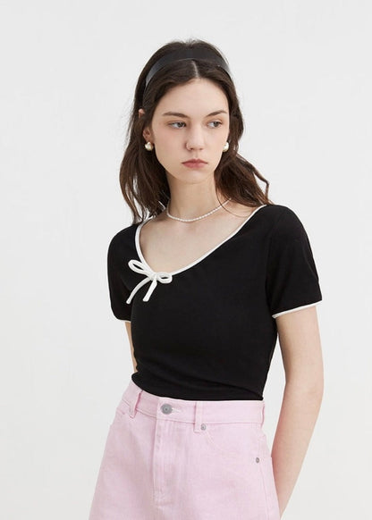 ASYMMETRY TIE TOP