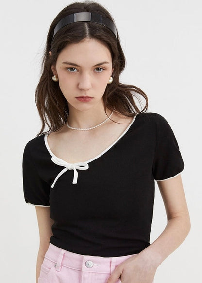 ASYMMETRY TIE TOP