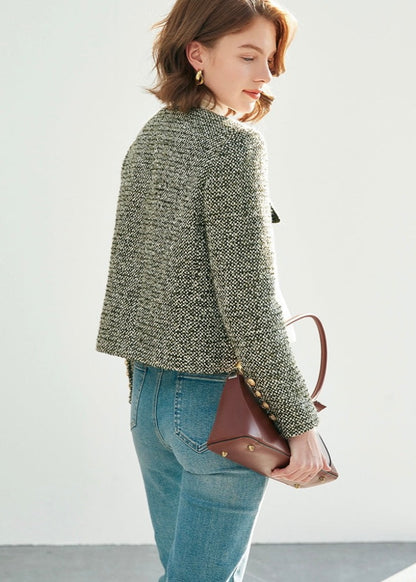 Colored Tweed Jacket