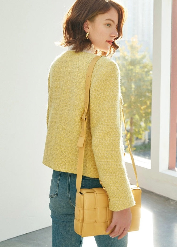 Colored Tweed Jacket