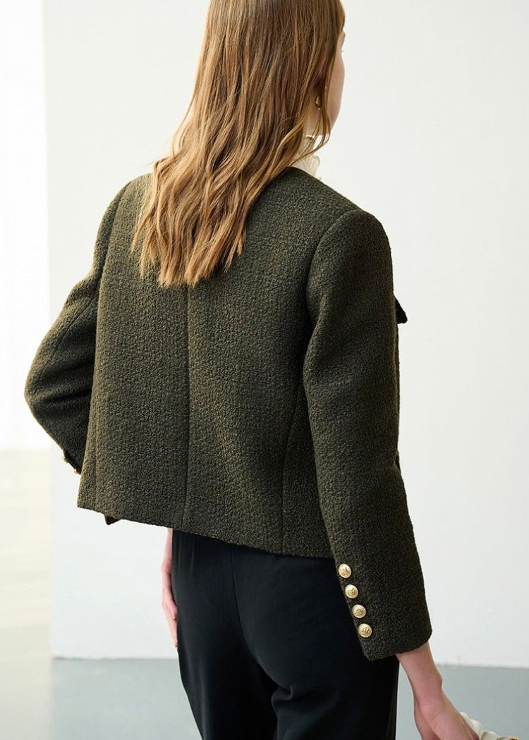Colored Tweed Jacket