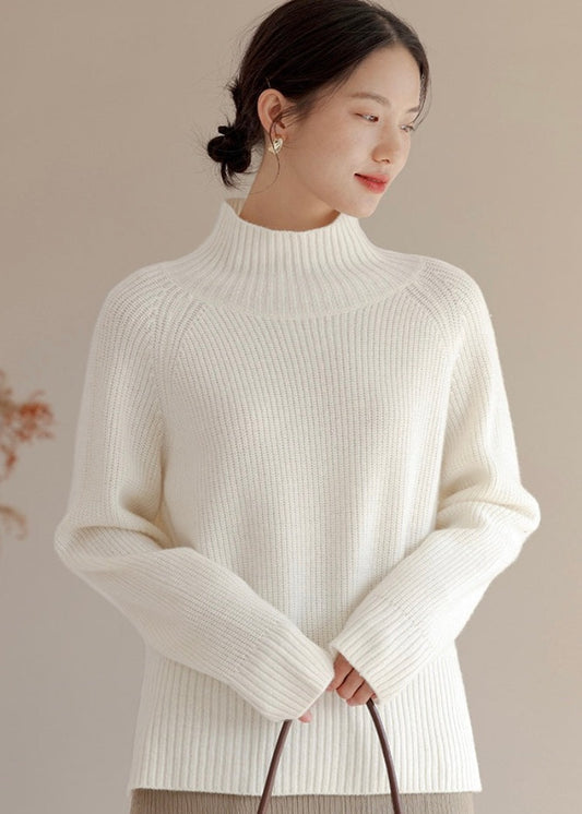 High Neck Oversized Sweater