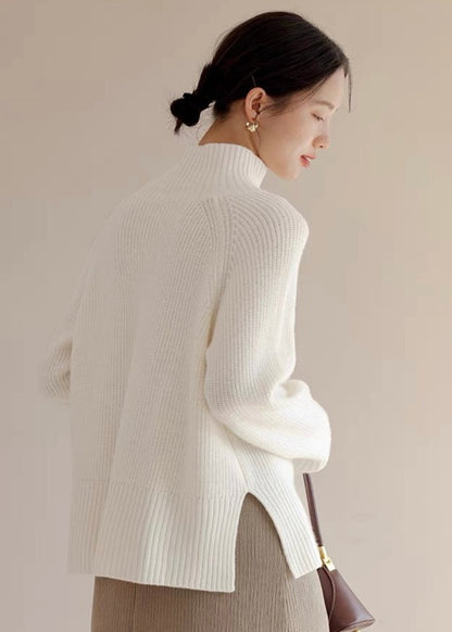 High Neck Oversized Sweater