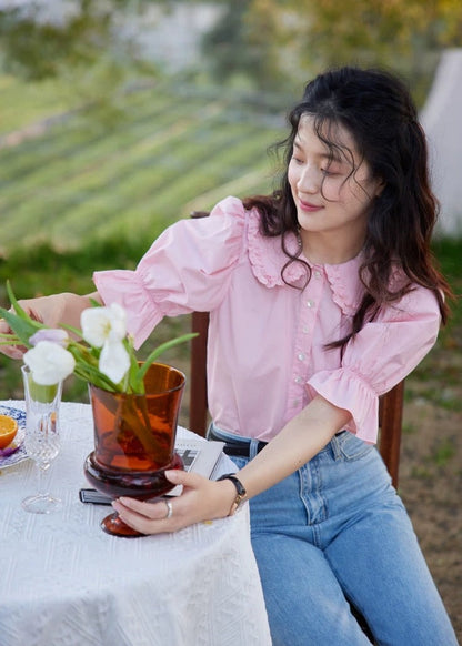 RUFFLE BLOUSE