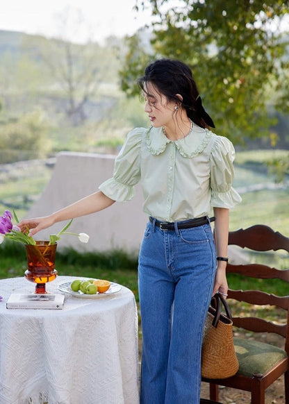 RUFFLE BLOUSE