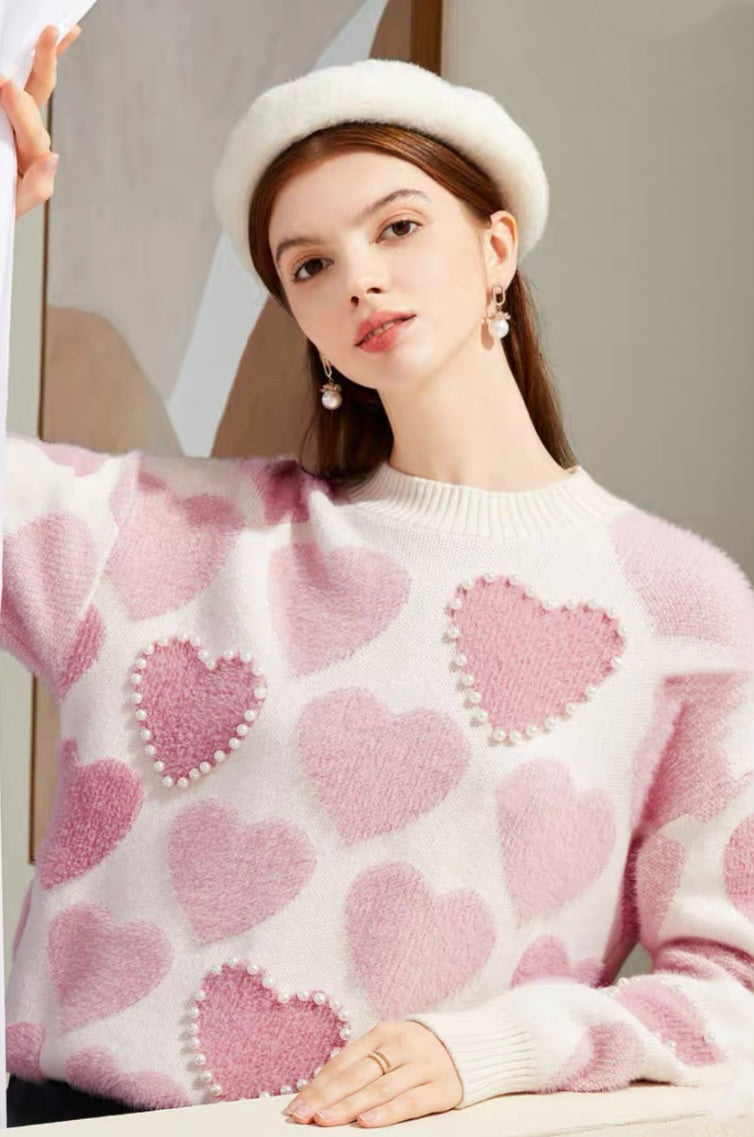 SWEET HEART SWEATER