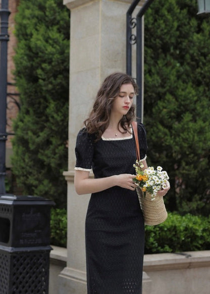 French Black Dress