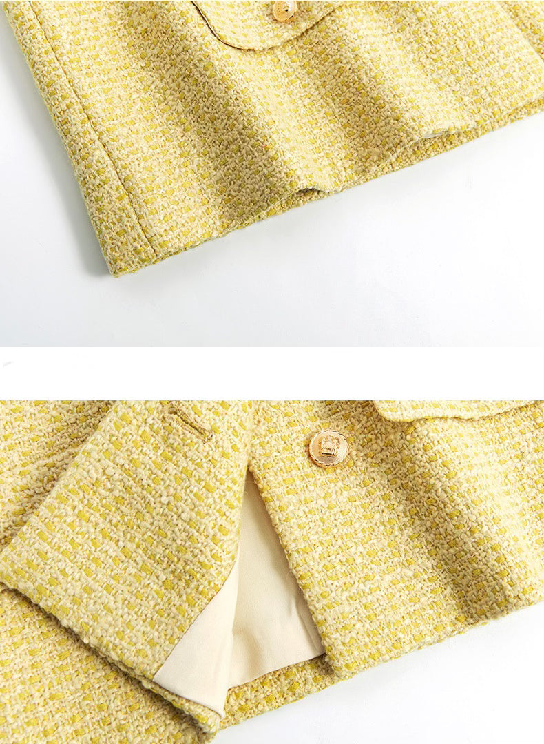 Colored Tweed Jacket